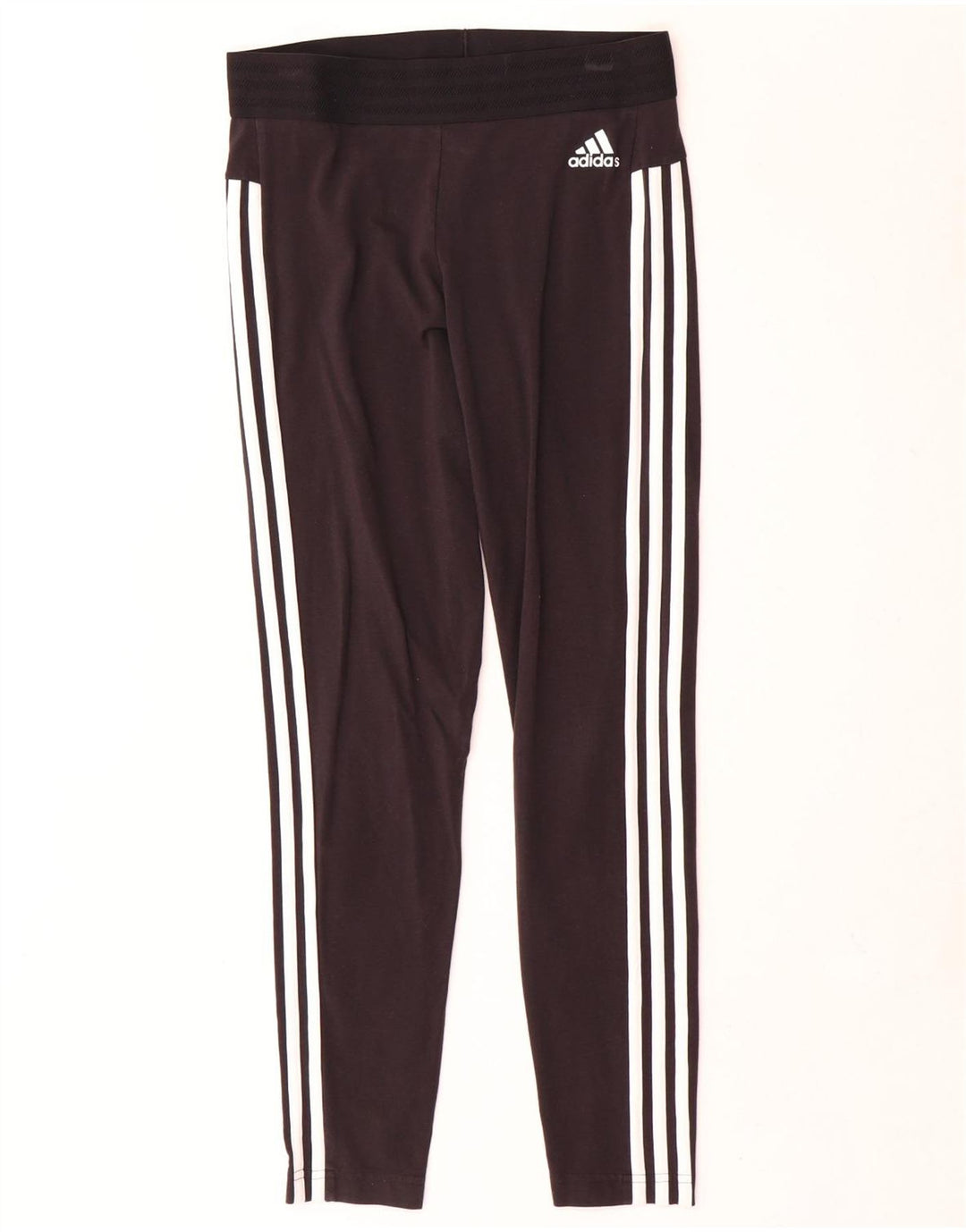 Adidas Damen Leggings UK 14 Medium Schwarz