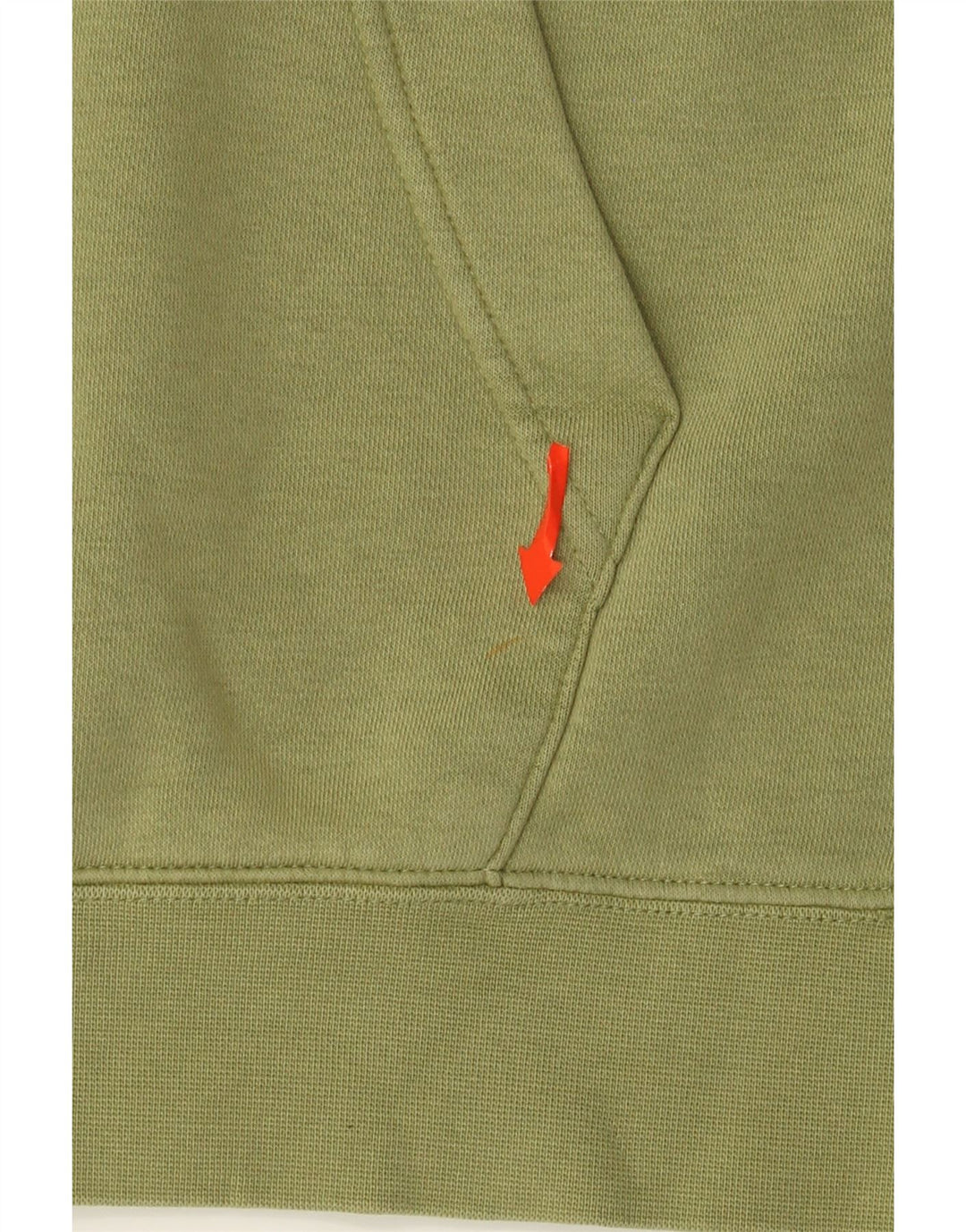 Nike Herren-Kapuzenpullover mit Grafik, mittelgrüne Baumwolle