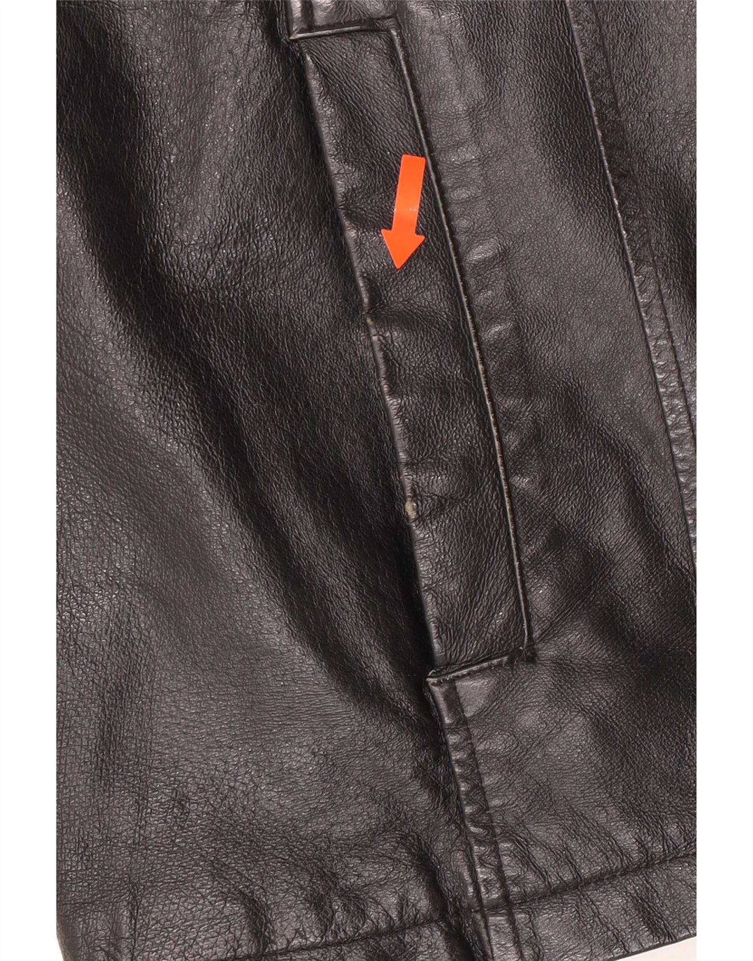 Henry Morell Herren Lederjacke IT 50 Large Schwarz