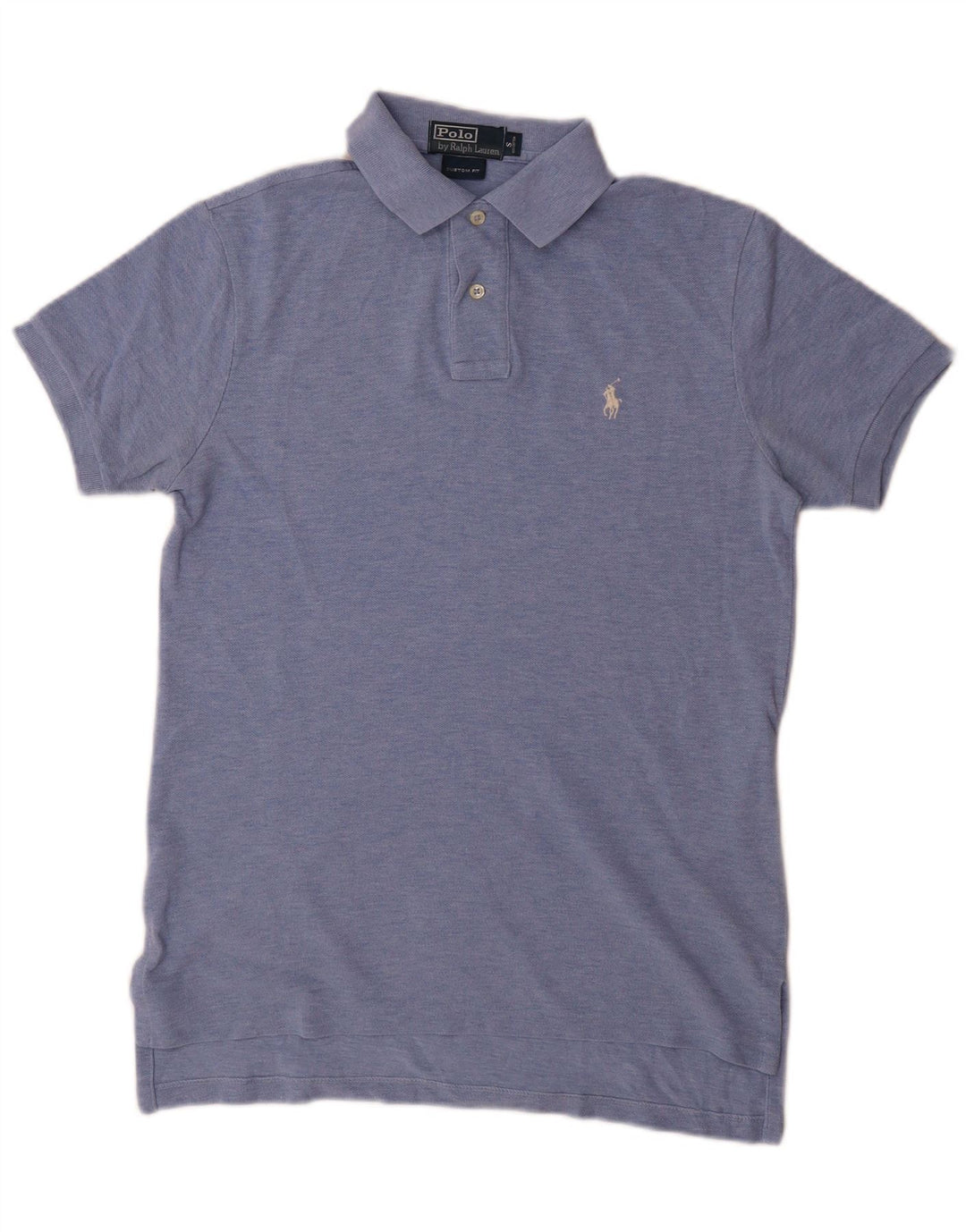 Polo Ralph Lauren Herren-Hemd mit individueller Passform, Größe S, Blau, Baumwolle