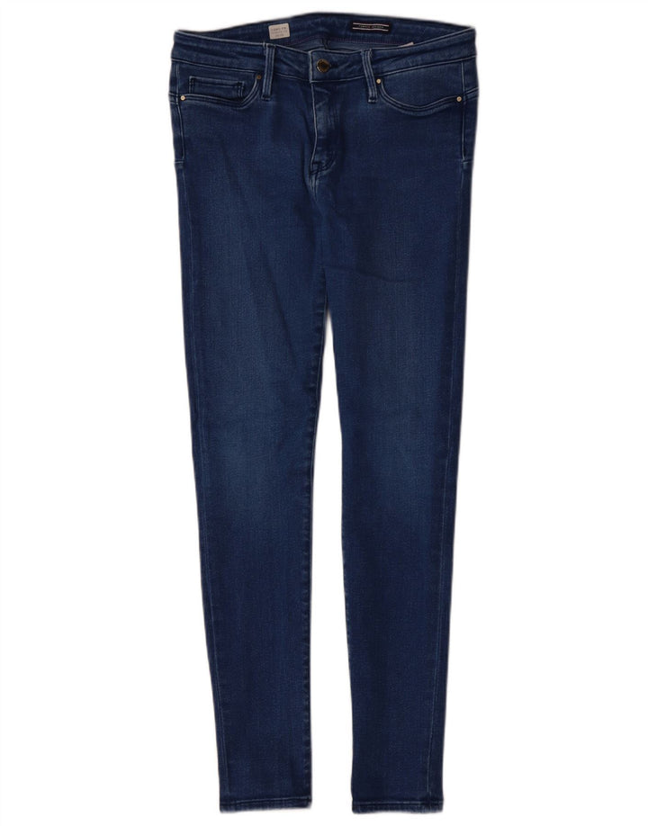 TOMMY HILFIGER Damen Como RW Skinny Jeans W29 L26 Blaue Baumwolle