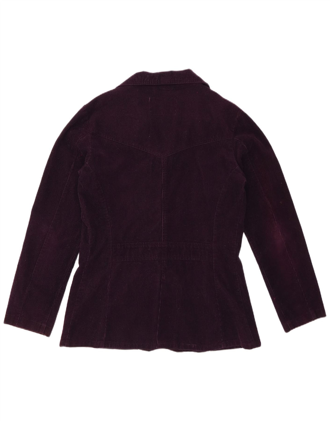 ROCKY Damen 5-Knopf-Blazer aus Cord, UK 14, mittelviolette Baumwolle