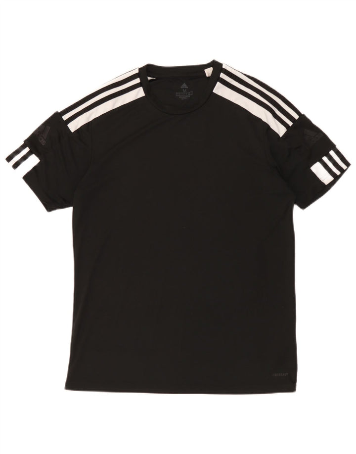 Adidas Herren Aeroready T-Shirt Top Medium Schwarz Colourblock Polyester