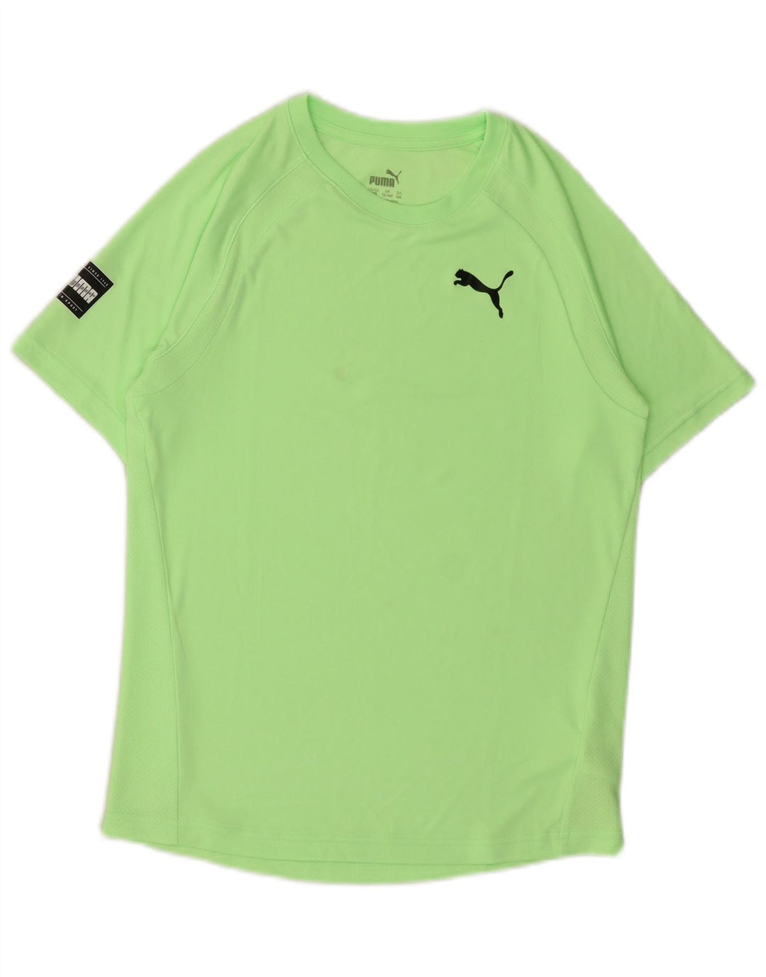 PUMA 2-teiliges Set für Jungen, 13–14 Jahre, grünes Farbblock-Polyester
