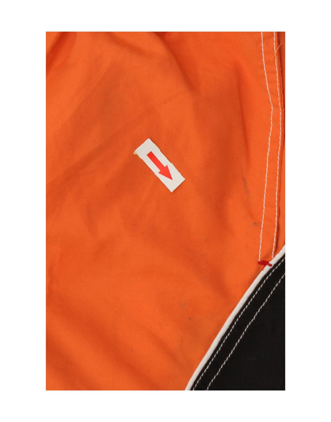 Maui and Sons Herren-Badeshorts, groß, orangefarbenes Farbblock-Polyester
