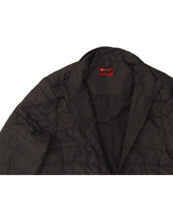 MOUNTAIN WAREHOUSE Boys Padded Jacket 12-13 Years Grey Polyester Vintage Mountain Warehouse and Second-Hand Mountain Warehouse from Messina Hembry 