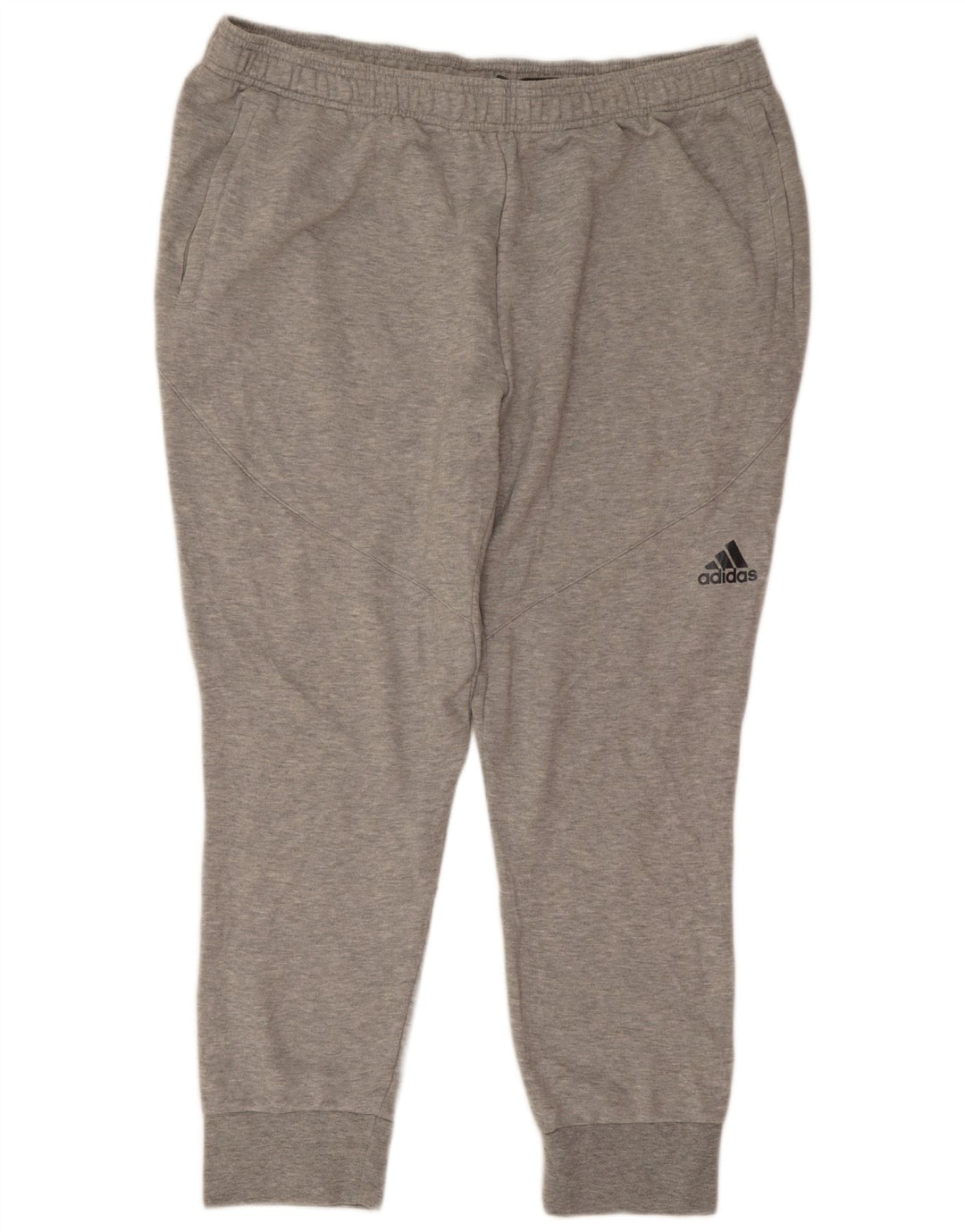 Adidas Herren Trainingshose Jogger 2XL Grau Polyester