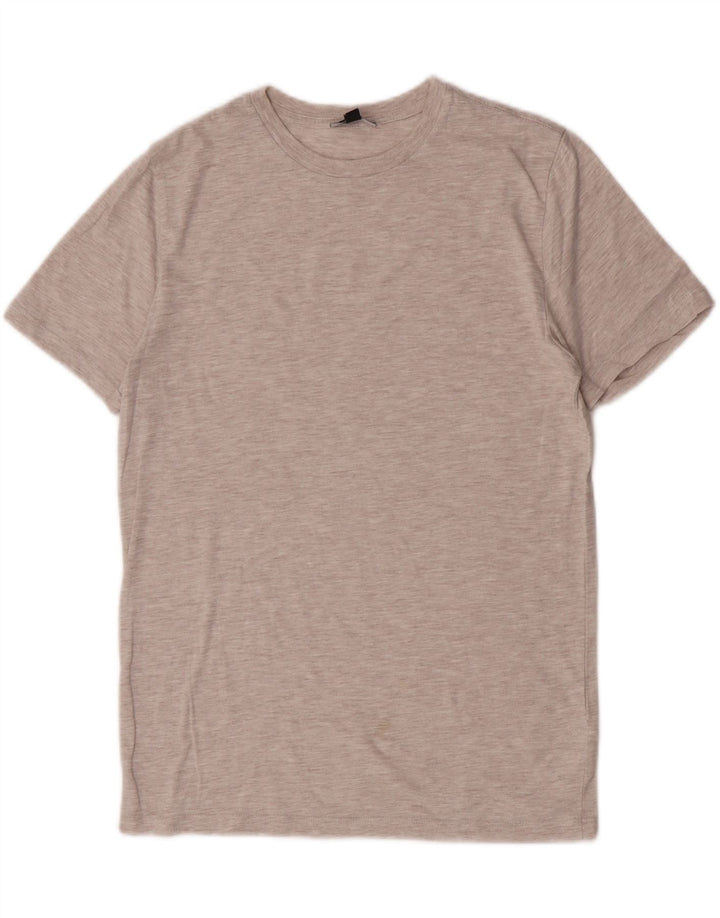 Reiss Herren T-Shirt Top Small Grau Baumwolle