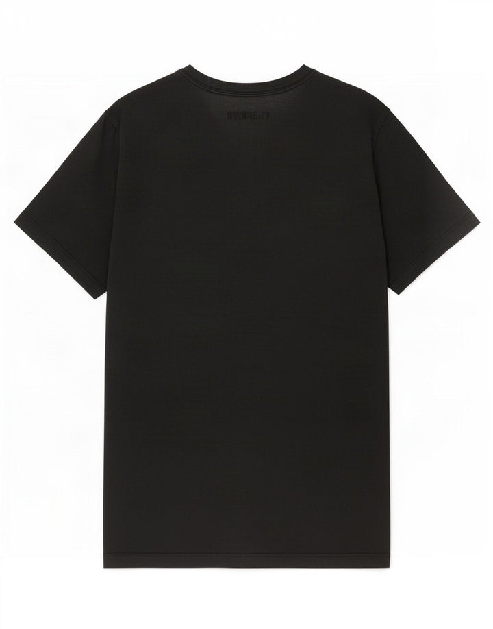 Jordan Herren Grafik-T-Shirt-Oberteil aus mittelschwarzer Baumwolle