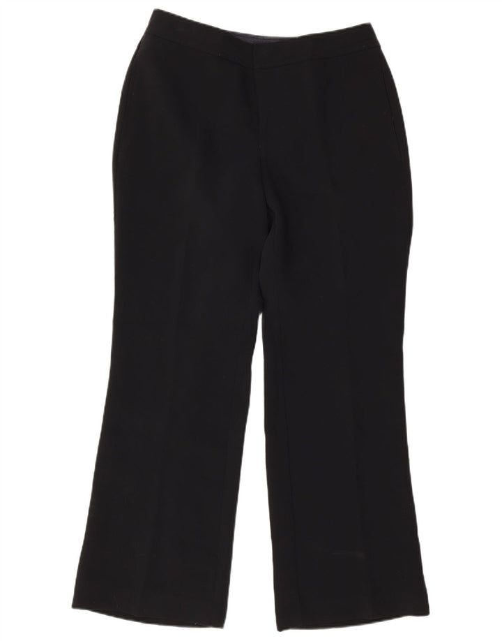 Eddie Bauer Damen Petite Bootcut Freizeithose US 6 Medium W30 L29 Schwarz