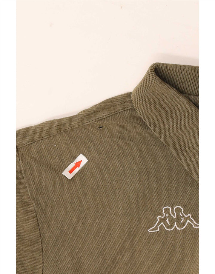 Kappa Herren Poloshirt Large Khaki