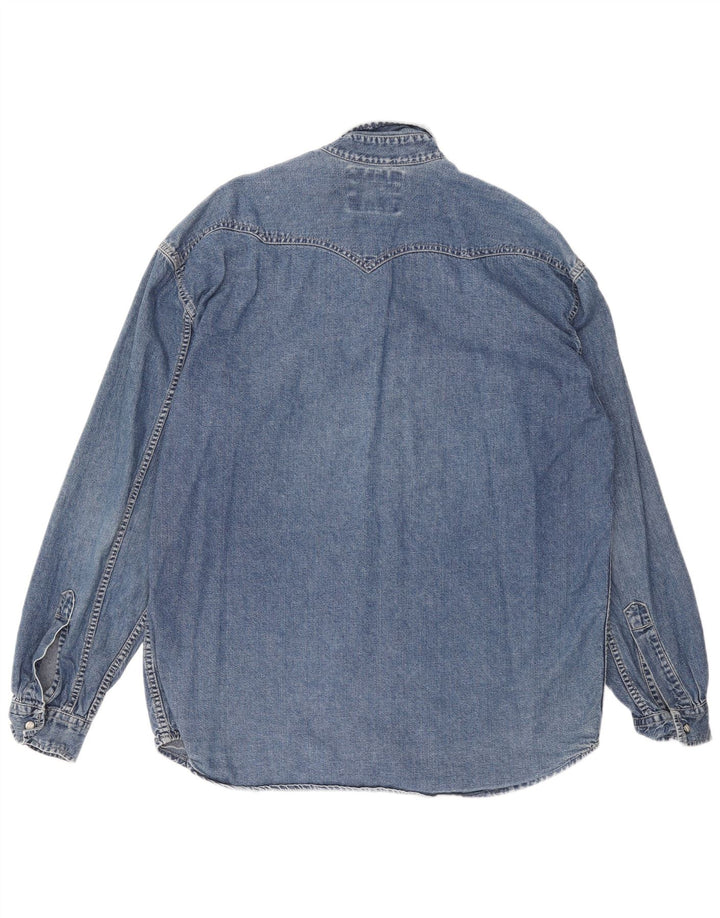 LEVI'S Herren-Jeanshemd, Größe L, Blau