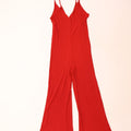 Zara Damen Trafaluc ärmelloser Overall UK 10 Small Rot