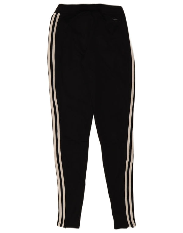 Adidas Damen Trainingshose UK 4/6 XS Schwarz Polyester Sport