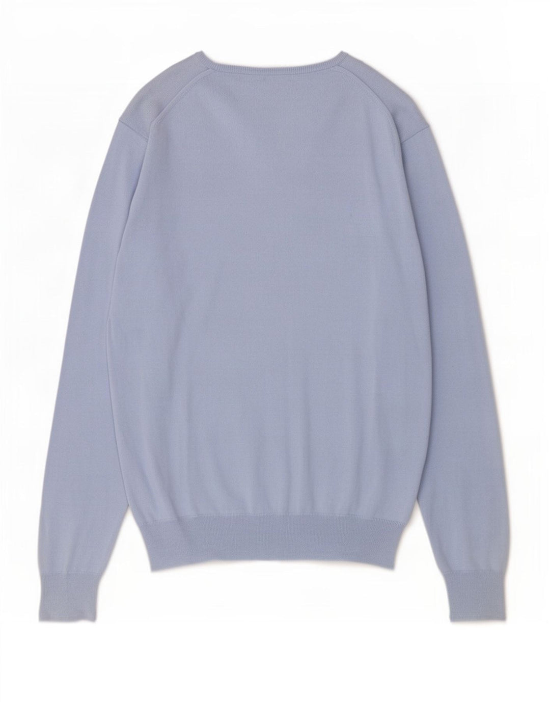 Zara Herren-Pullover mit V-Ausschnitt, Größe L, Blau