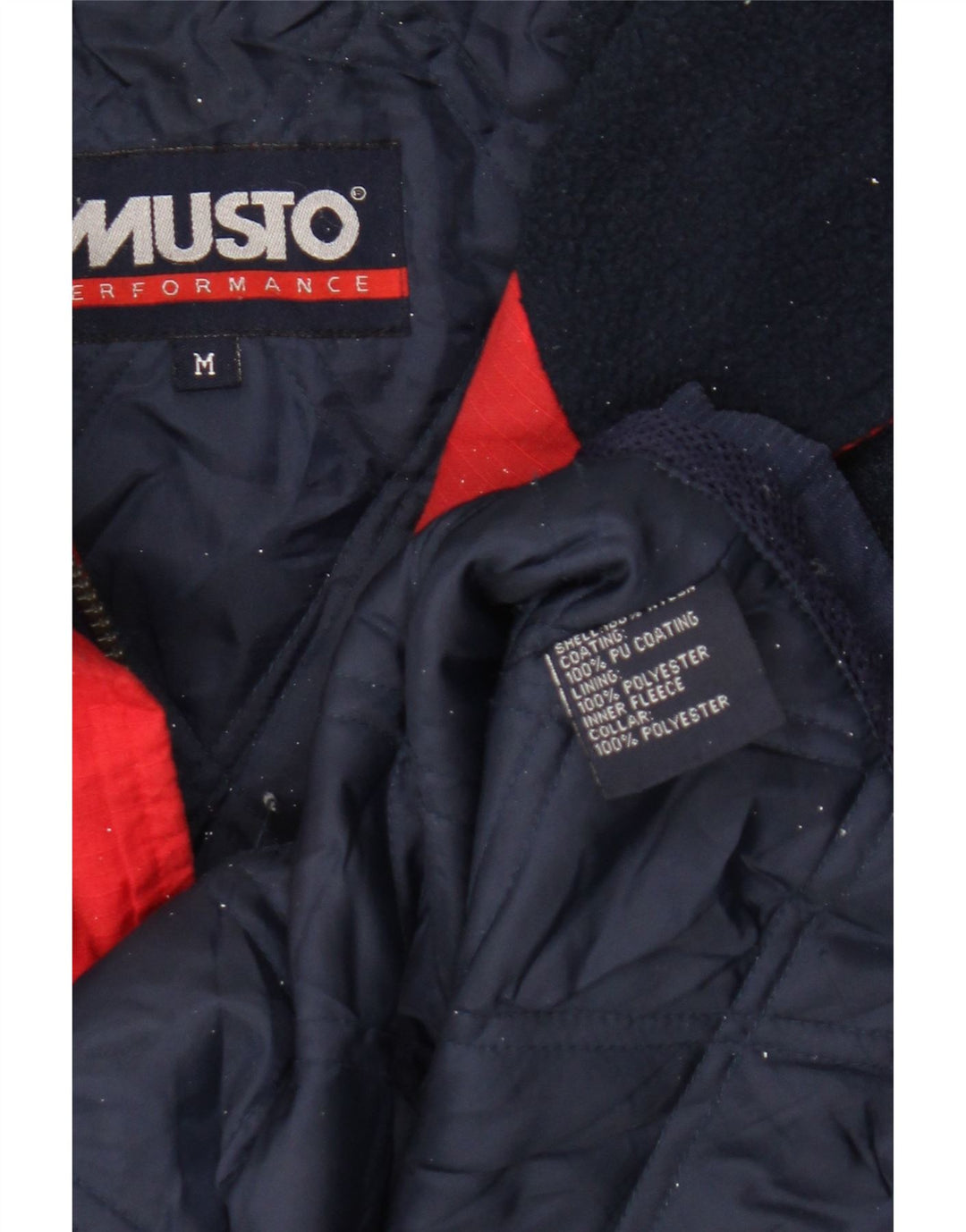 Musto Herren Windjacke UK 38 Medium Marineblau Nylon