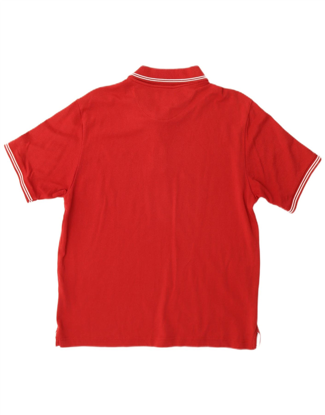 Champion Herren Easy Fit Poloshirt Mittelrote Baumwolle