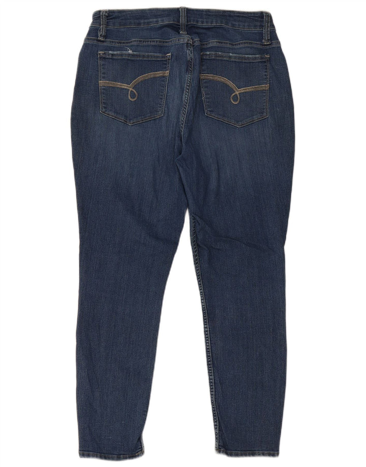 Lee Damen Riders Mid Rise Skinny Jeans W30 L26 Blau