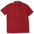 Crew Clothing Herren-Poloshirt, groß, rote Baumwolle