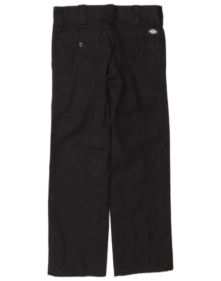 Dickies Damen Slim Straight Chino-Hose W28 L30 Schwarz Polyester