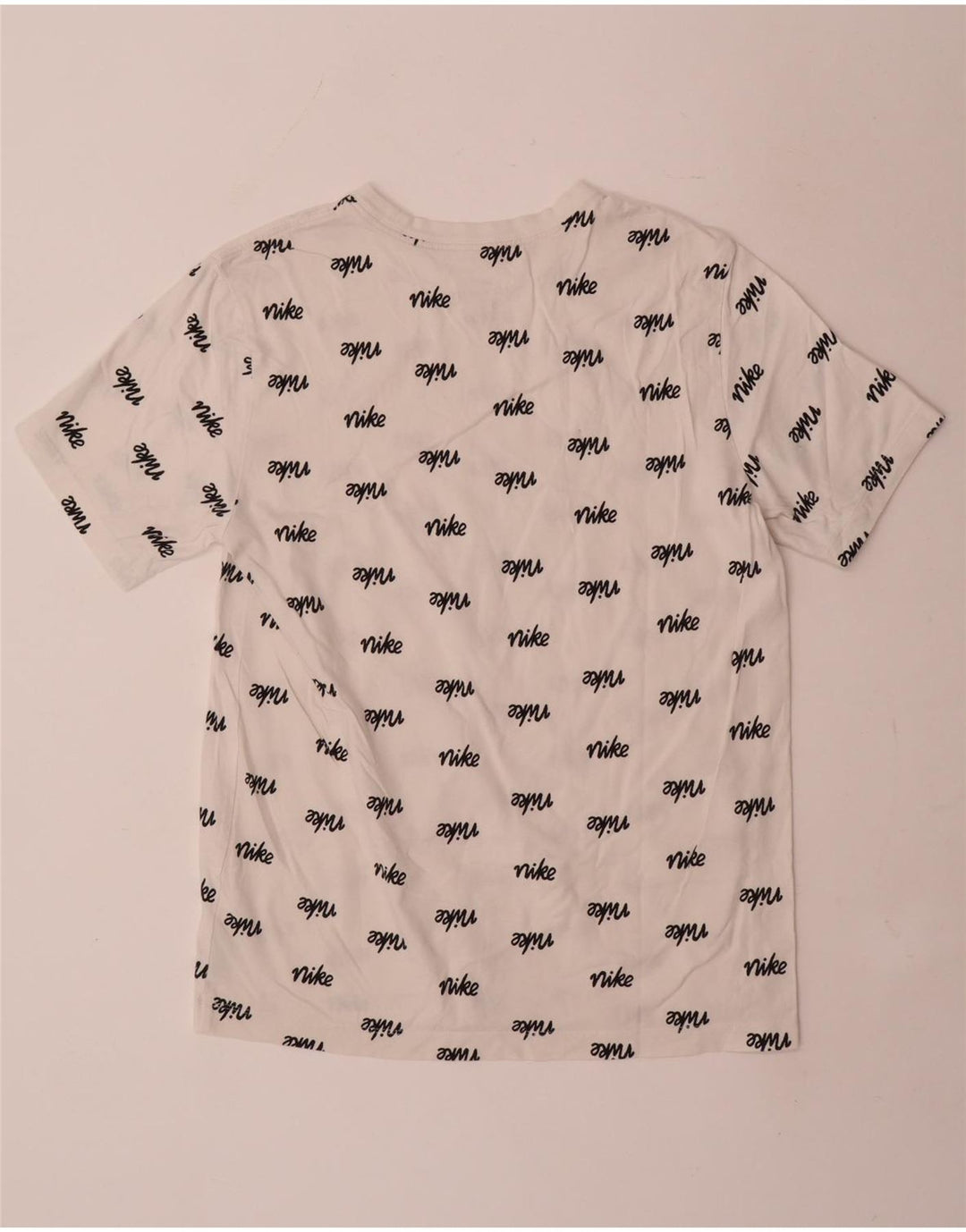 Nike Herren-T-Shirt mit Grafik, mittelweiße Baumwolle