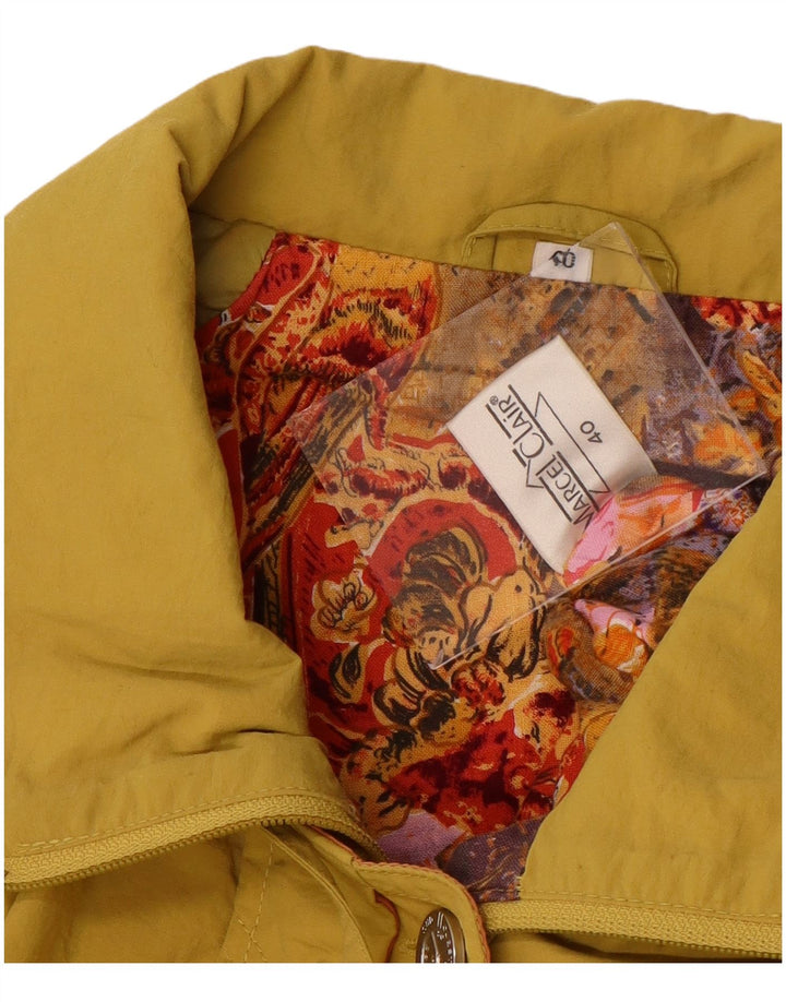 MARCEL CLAIR Womens Loose Fit Utility Jacke EU 40 Mittelgelbes Polyamid