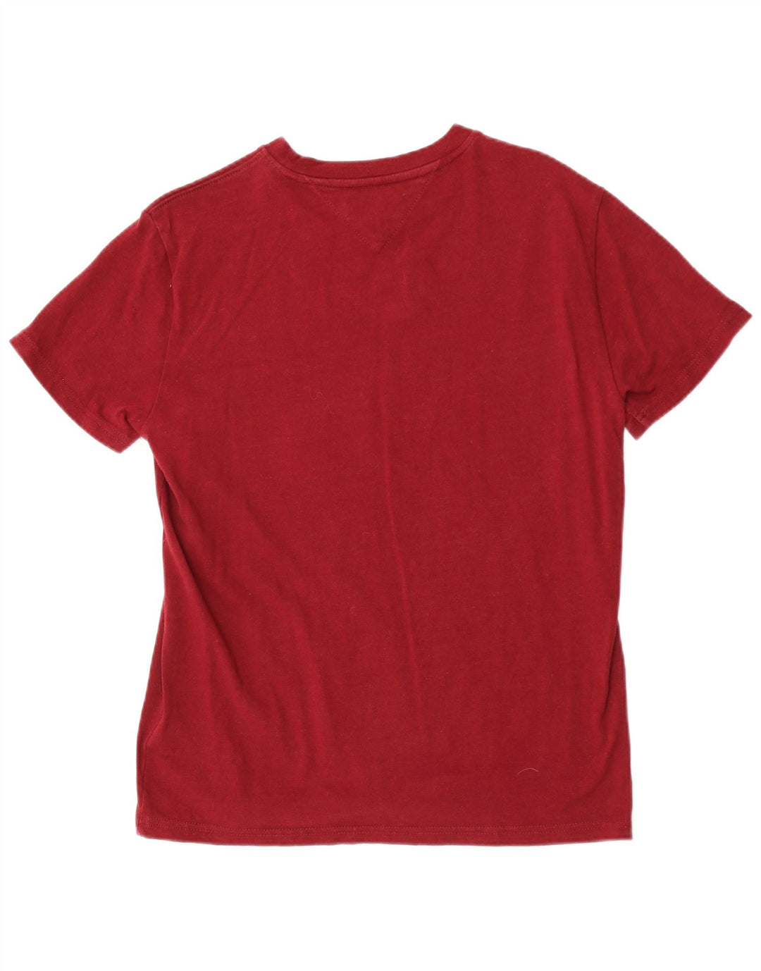 Tommy Hilfiger Herren T-Shirt Top Small Kastanienbraun Baumwolle