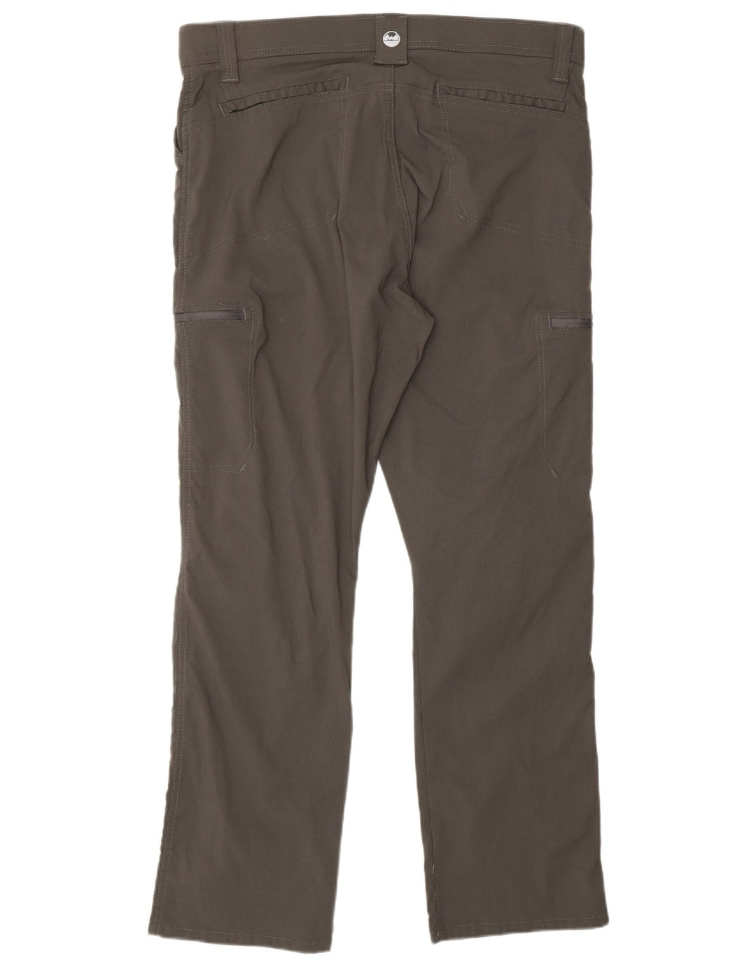 WRANGLER Gerade Cargohose für Herren, W36, L30, graues Nylon