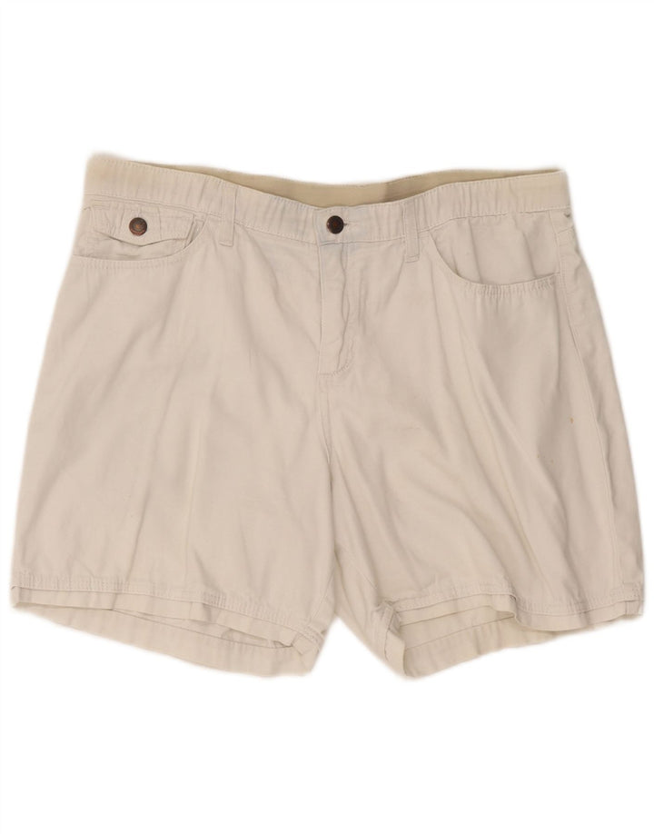 Lee Damen Freizeitshorts W36 XL Weiß