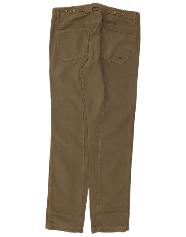 Champion Herren Tapered Chino-Hose, Größe L, W34, L33, Khaki, Baumwolle