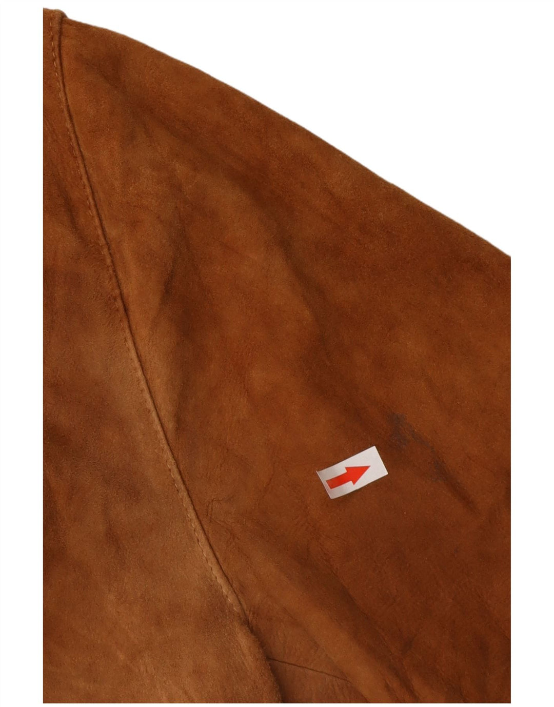 VINTAGE Herren Wildleder Bomberjacke UK 36 Small Beige