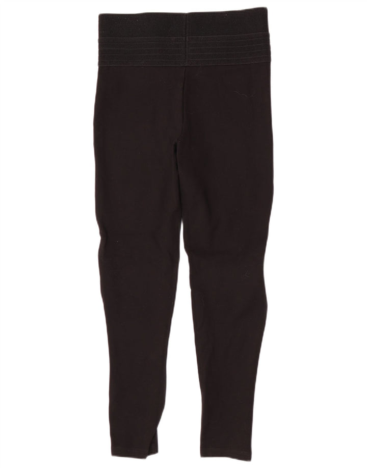 Zara Damen-Leggings mit hoher Taille, mittelschwarz, Polyamid