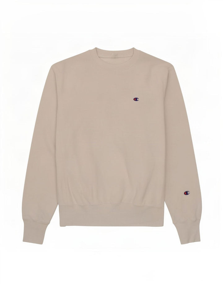 Champion Herren-Sweatshirt-Pullover, mittelweiße Baumwolle