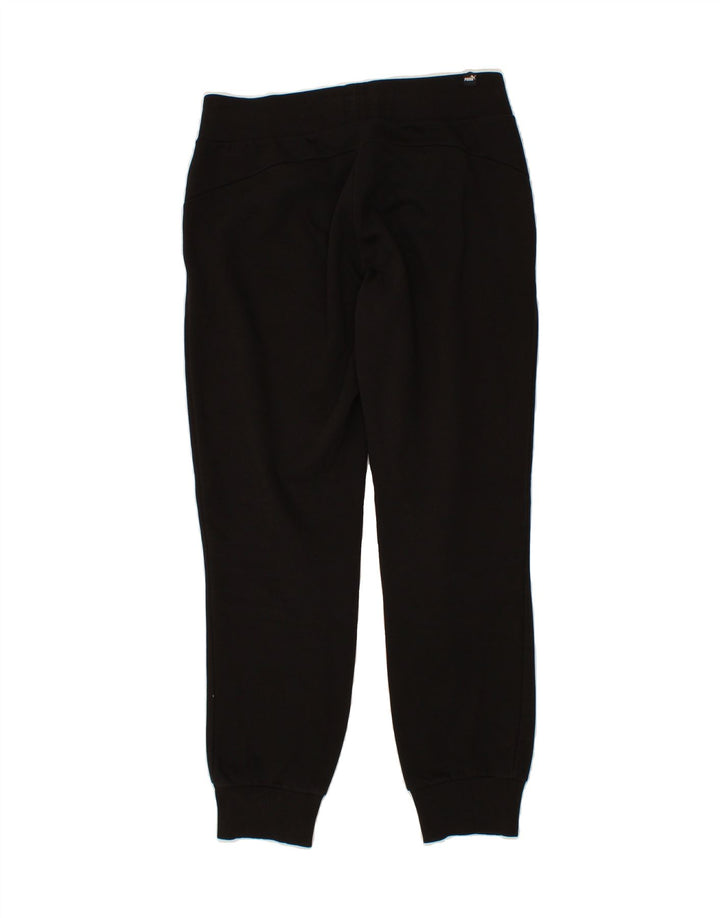 PUMA Womens Tracksuit Trousers Joggers UK 12 Medium Black Vintage Puma and Second-Hand Puma from Messina Hembry 