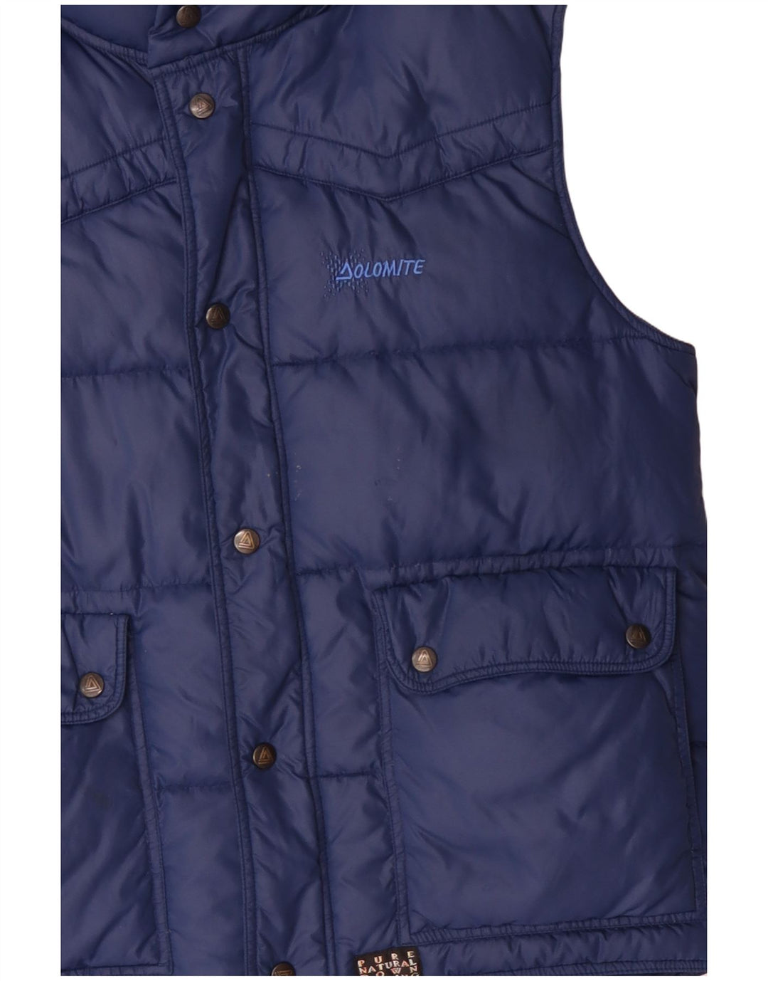 Dolomite Herren Wattierte Weste UK 38 Medium Marineblau Polyester
