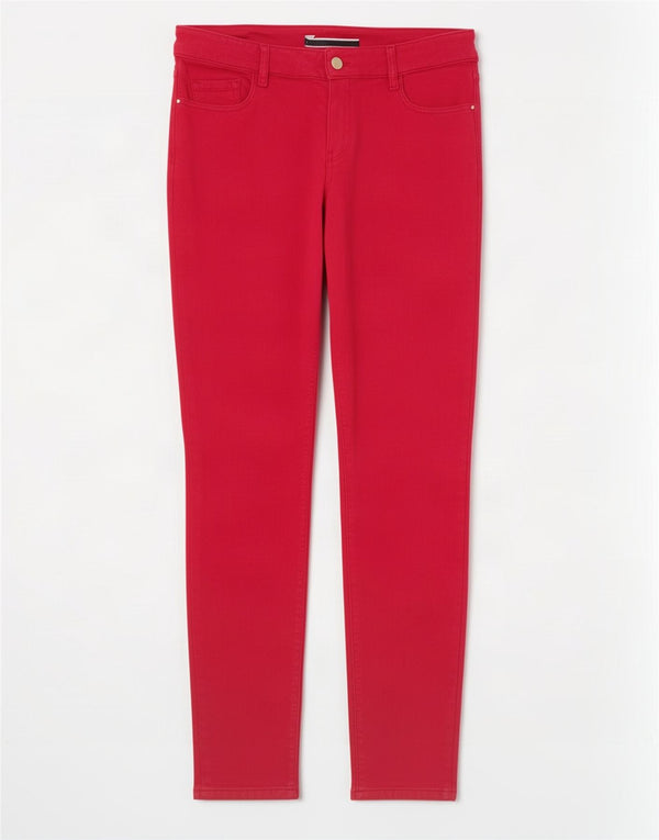 Massimo Dutti Damen Skinny Jeans EU 40 Mittel W30 L29 Rosa