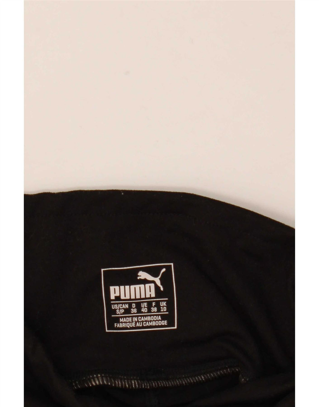 Puma Damen Leggings UK 10 Small Schwarz