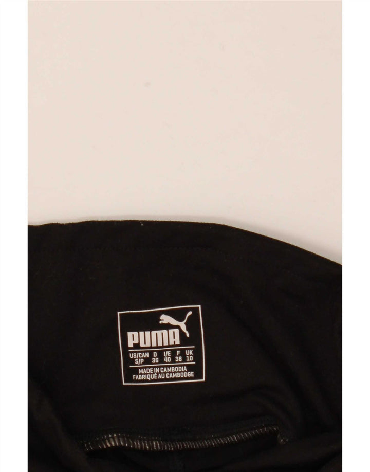 Puma Damen Leggings UK 10 Small Schwarz