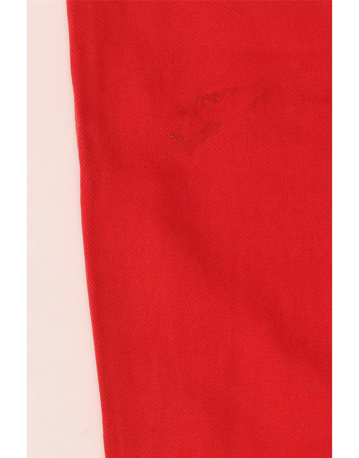 G-Star Herren 3D Arc verkürzte Jeans W25 L25 rote Baumwolle