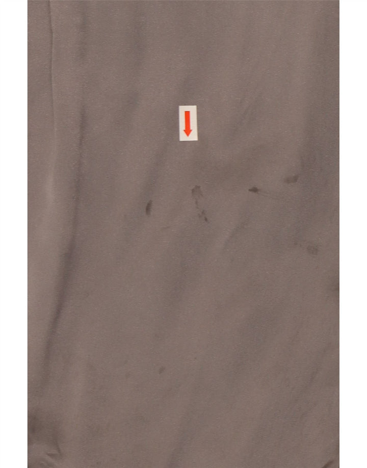 Ted Baker Empire-Kleid für Damen, Größe 3, mittelgraue Seide