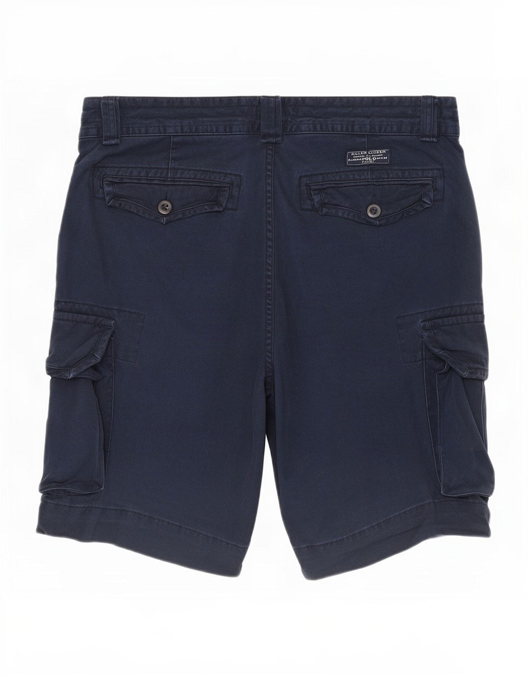 Ralph Lauren Herren Cargoshorts W32 Medium Marineblau Baumwolle