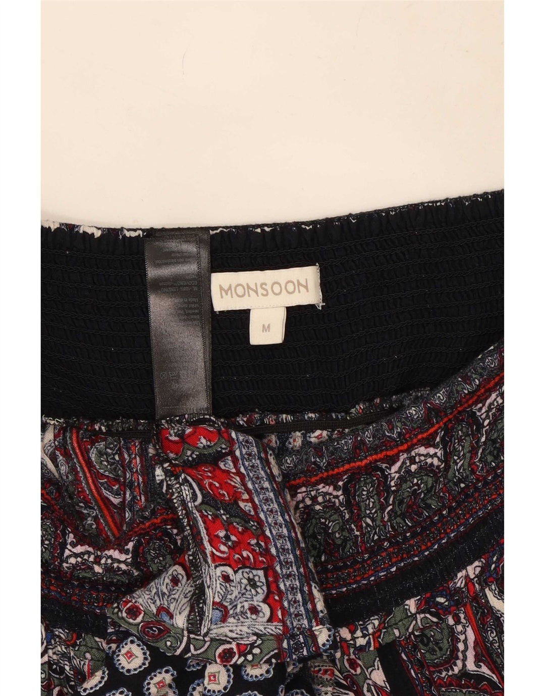 Monsoon Womens Gypsy Rock Medium W30 Mehrfarbige Patchwork-Viskose