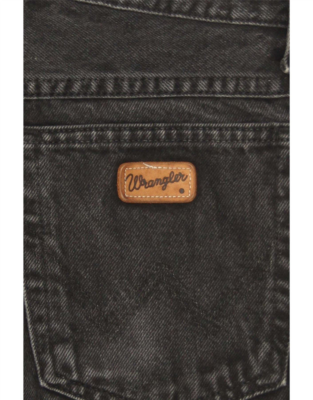 Wrangler Herren Straight Jeans W30 L33 Schwarz