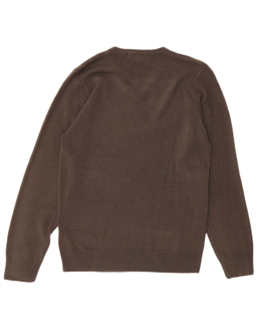 MARKS & SPENCER Herren-Pullover mit V-Ausschnitt, klein, Acryl, Grau