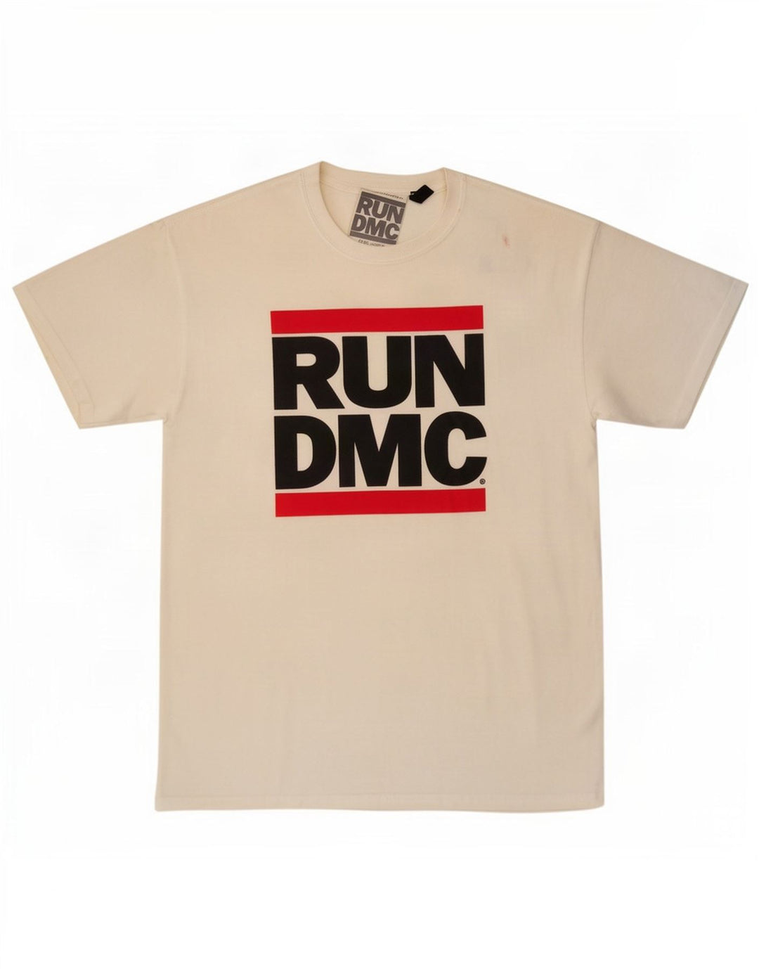 Vintage Herren T-Shirt mit Grafik, Größe S, Weiß