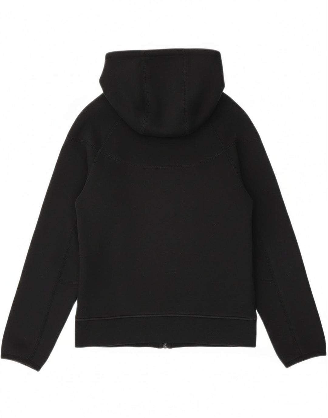 Nike Jungen-Kapuzenpullover mit Reißverschluss, 10–11 Jahre, mittlere schwarze Baumwolle