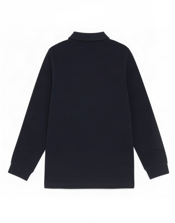 Fred Perry Langarm-Poloshirt für Jungen, 11–12 Jahre, Marineblau