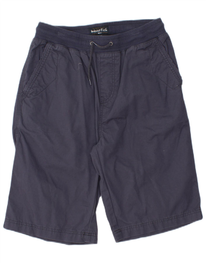 Weird Fish Herren Sportshorts Medium Marineblau
