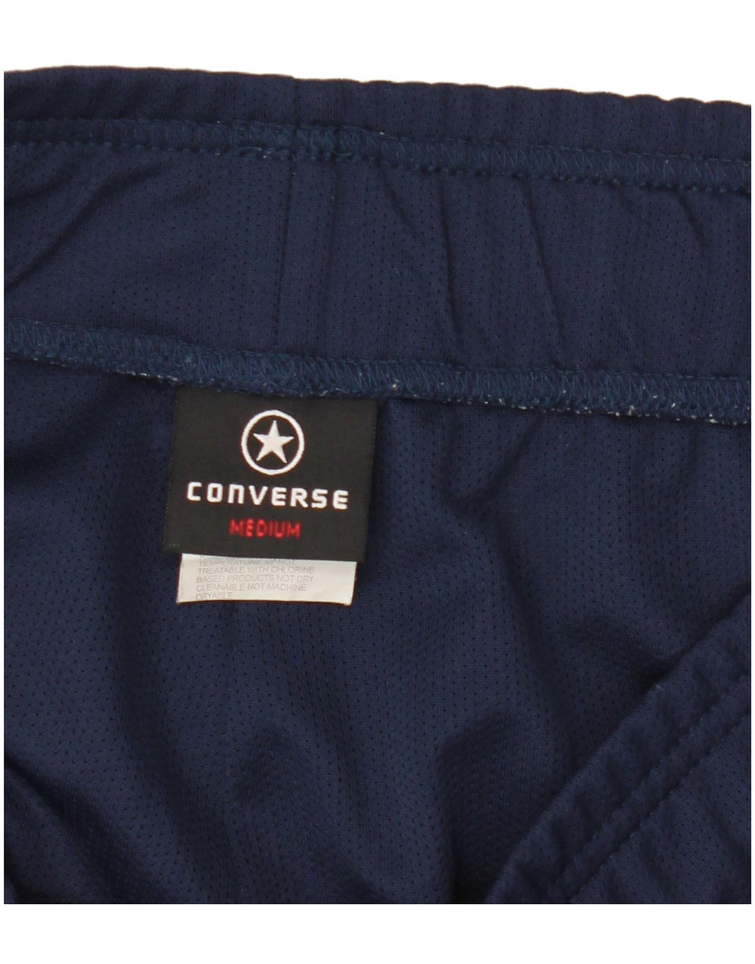 Converse Herren-Sportshorts, Mittelgroßes marineblaues Colourblock-Polyester