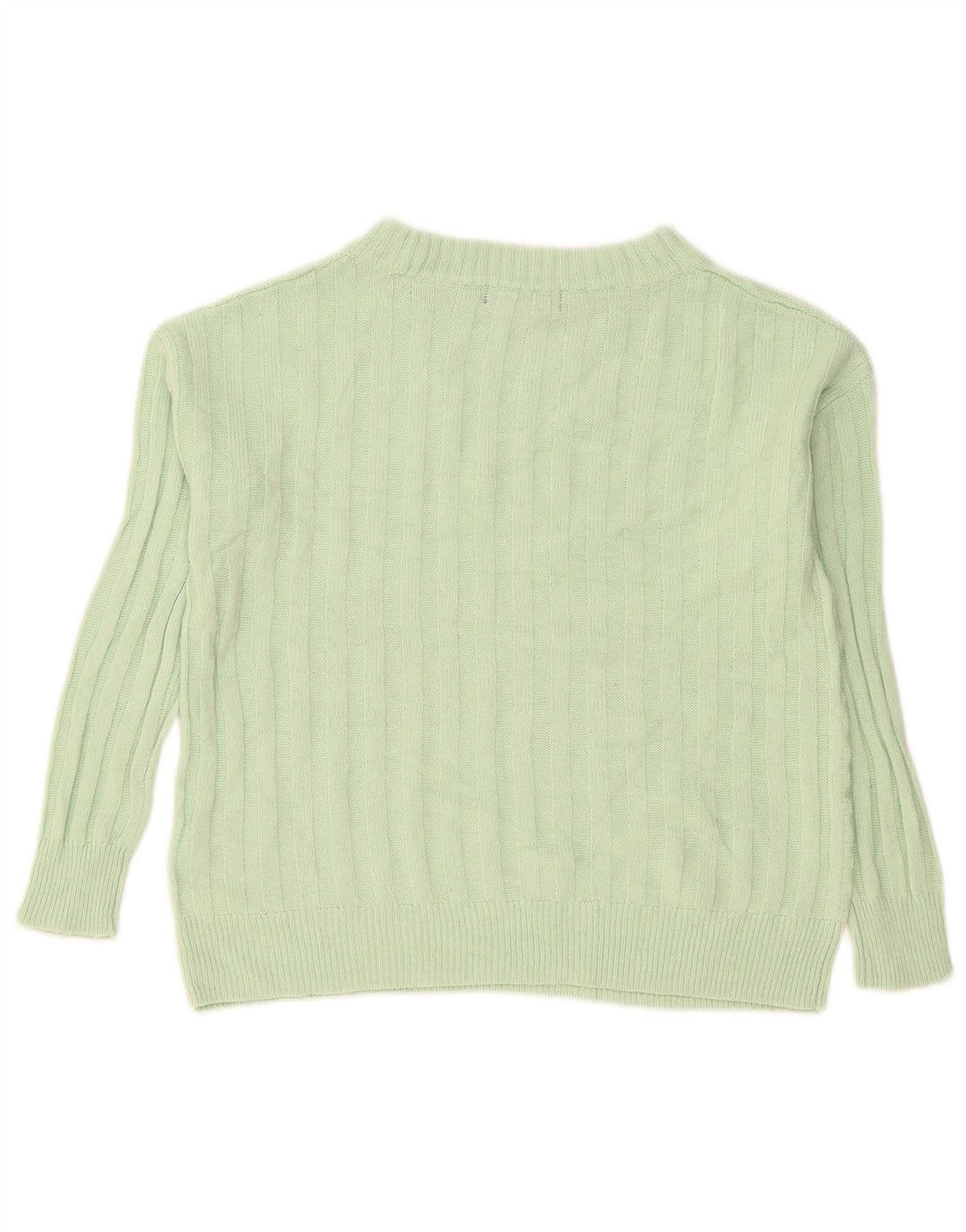 Marks & Spencer Damen-Pullover, übergroß, U-Boot-Ausschnitt, Gr. 10, Größe S, Grün